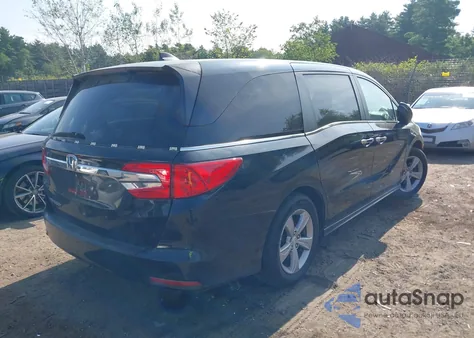 2018 Honda Odyssey Ex-L из США, поврежденный, VIN 5FNRL6H72JB068709